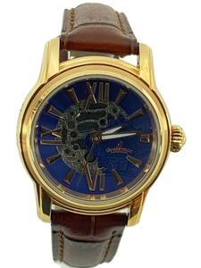 Orobianco* self-winding watch wristwatch / analogue / leather /BLU/OR-0059