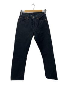 Levi’s◆501/ボタン裏553/90s/99年/ブラックデニム/29/デニム/BLK/無地