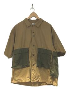 TENBOX◆DRUG DEALER SHIRTS/-/コットン/BEG