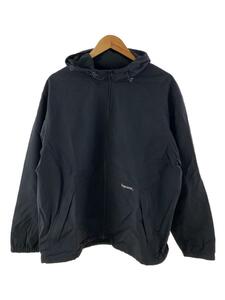 Supreme◆Reflective Zip Hooded Jacket/ナイロンジャケット/L/ナイロン/BLK