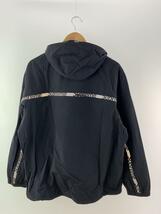 Supreme◆Reflective Zip Hooded Jacket/ナイロンジャケット/L/ナイロン/BLK_画像2