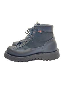 Danner◆Danner Light/ダナーライト/USA製/つま先スレ傷有/レースアップブーツ/US7/BLK