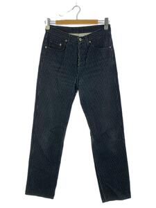 Levi’s◆ボトム/29/コットン/BLK/ストライプ/5010114