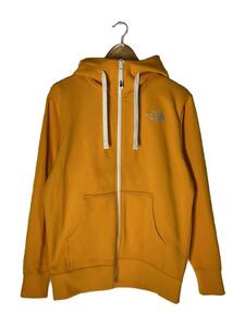 THE NORTH FACE◆REARVIEW FULL ZIP HOODIE_リアビューフルジップフーディ/M/コットン/YLW