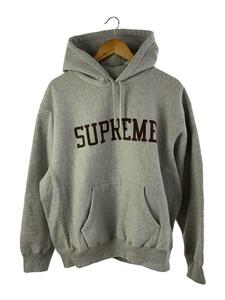 Supreme◆23AW Varsity Hooded Sweatshirt/パーカー/M/コットン/GRY