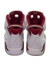 NIKE◆AIR JORDAN 6 RETRO/エアジョーダンレトロ/ホワイト/384664-113/28.5cm/WHT_画像6