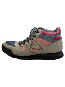 NEW BALANCE◆ハイカットスニーカー/26.5cm/GRY/スウェード/H710GP/グレー