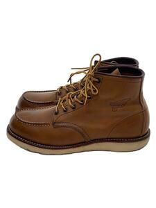 RED WING◆レースアップブーツ/28cm/BRW/レザー/875