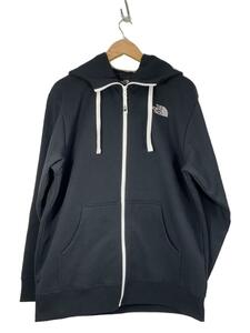 THE NORTH FACE◆REAVIEW FULL ZIP HOODIE_リアビューフルジップフーディ/XL/コットン/BLK