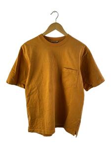 AURALEE◆STAND-UP TEE/Tシャツ/4/コットン/ORN/A8ST01SU