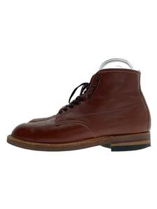 Alden◆Indy Boots/レースアップブーツ/US8/BRW/レザー/405