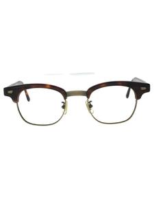  Hakusan glasses shop * glasses /b low /bekou pattern / Brown / clear / men's /A13///