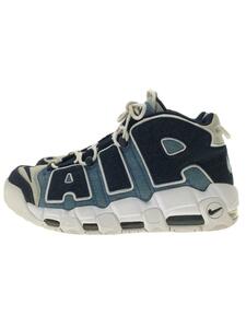 NIKE◆AIR MORE UPTEMPO 96 QS/エアモアアップテンポ/インディゴ/CJ6125-100/27cm///