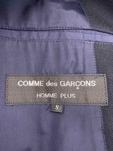 COMME des GARCONS HOMME PLUS◆80s/セットアップ/M/ウール/NVY/無地/PJ-05039S/PP-05019M//_画像3