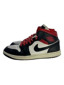 NIKE◆AIR JORDAN 1 MID_エア ジョーダン 1 ミッド/29cm/BLK