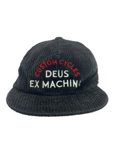 DEUS EX MACHINA◆キャップ/FREE/コットン/BLK/メンズ//