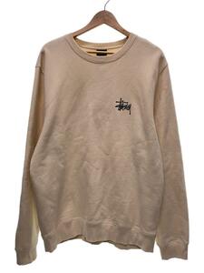 STUSSY◆スウェット/XL/コットン/BEG/Z3000SAS20