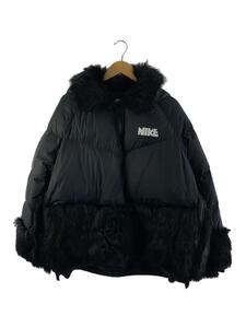 NIKE◆×sacai/20AW/NRG PARKA/ダウンジャケット/XL/ナイロン/BLK/CT3267-010