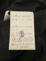 COMME des GARCONS HOMME◆テーラードジャケット/M/ウール/BLK/チェック/90s/AD1993/田中オム/小穴有//_画像4