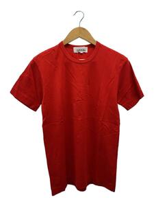 COMME des GARCONS◆Tシャツ/M/コットン/RED/SG-T901