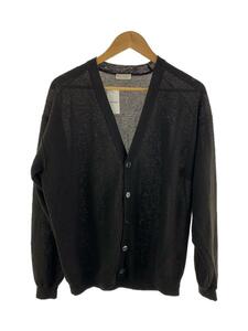 BEAUTY&YOUTH UNITED ARROWS◆エアーミラノリブVネックカーディガン/L/ポリエステル/BLK/1228-136-0754//