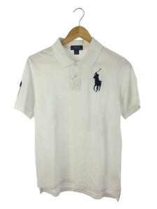 POLO RALPH LAUREN◆ポロシャツ/L/コットン/WHT//