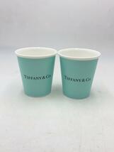 TIFFANY&Co.◆洋食器その他/2点セット/BLU/ペーパーカップ/紙コップ風_画像2