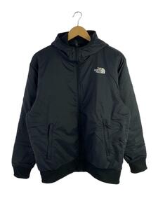 THE NORTH FACE◆REVERSIBLE TECH AIR HOODIE_リバーシブルテックエアーフーディ/L/ナイロン/BLK/無