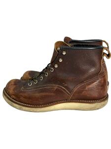 RED WING* boots /25.5cm/BRW/ leather /2906