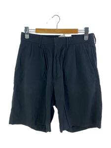 AURALEE◆HARD TWIST GABARDINE SHORTS/4/コットン/BLK/A9SP03PV/着用感有//