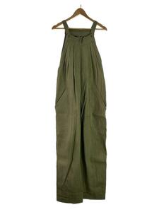 HAVERSACK◆オールインワン/Green Denim Overall/1/コットン/KHK/無地/362302//