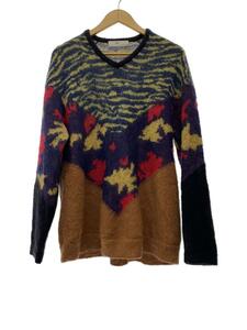 TOGA VIRILIS TOGA ARCHIVES◆マルチカラー/TV92-XN303／MOHAIR ANIMAL JACQUARD KNIT