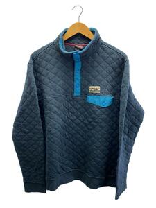 patagonia◆トップス/L/コットン/NVY/25370FA15/スナップキルトジャケット//