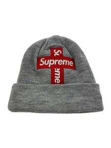 Supreme◆20FW/Cross Box Logo Beanie/FREE/GRY/メンズ