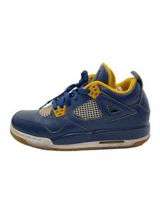 NIKE◆AIR JORDAN 4 RETRO BG/エアジョーダンレトロ/ネイビー/408452-425/25cm/NVY