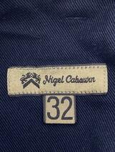 Nigel Cabourn◆BASIC CHINO WEST POINT/ストレートパンツ/32/コットン/NVY/8037-00-50020_画像4