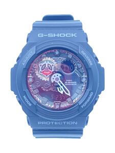 CASIO* self-winding watch wristwatch / Digi-Ana /SLV/BLK/GA-300
