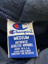 Champion◆パーカー/M/コットン/NVY/90s~/made in USA_画像3