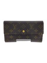 LOUIS VUITTON◆ポルト・トレゾール・インターナショナル_モノグラム・キャンバス_BRW/PVC/BRW/レディース_画像1