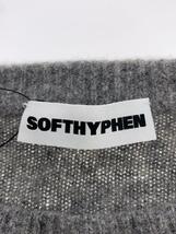 SOFTHYPHEN/セーター(厚手)/3/ウール/GRY/無地_画像3