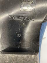 DIESEL◆D-REMMIES/ドレスシューズ/38/BLK/レザー/Y01243PS778H3820_画像5