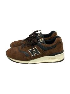 NEW BALANCE◆ニューバランス/ML997/26cm/BRW/スウェード