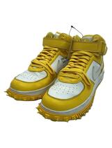 NIKE◆×Off-White/Air Force 1 Mid SP/White anVarsity Maize/27.5cm_画像2