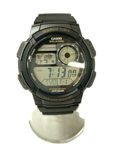 CASIO◆クォーツ腕時計・SPORTSGEAR/AE-1000W-1AV/デジタル/BLK