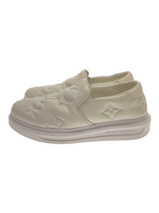 LOUIS VUITTON◆ビバリーヒルズライン/スリッポン/UK6.5/WHT/レザー