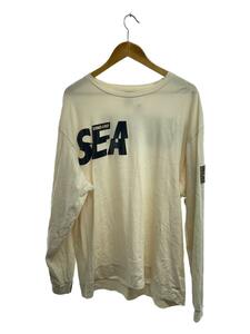 PUMA◆×WIND AND SEA/LS TEE/長袖Tシャツ/XL/コットン/BEG/530901-02