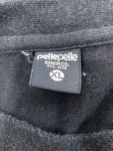 Pelle Pelle◆Tシャツ/XL/コットン/BLK/無地_画像3