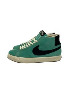 NIKE◆箱有/BLAZER SB/ハイカットスニーカー/26.5cm/BLU/スウェード/310801-401