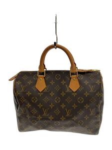 LOUIS VUITTON◆1)スピーディ30_モノグラム・キャンバス_BRW/PVC/BRW