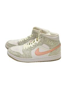 NIKE◆ナイキ/AIR JORDAN 1 MID SE_エアジョーダン 1 ミッド SE/28cm/WHT